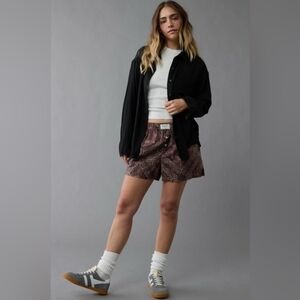 Aerie Black Button Down Shirt